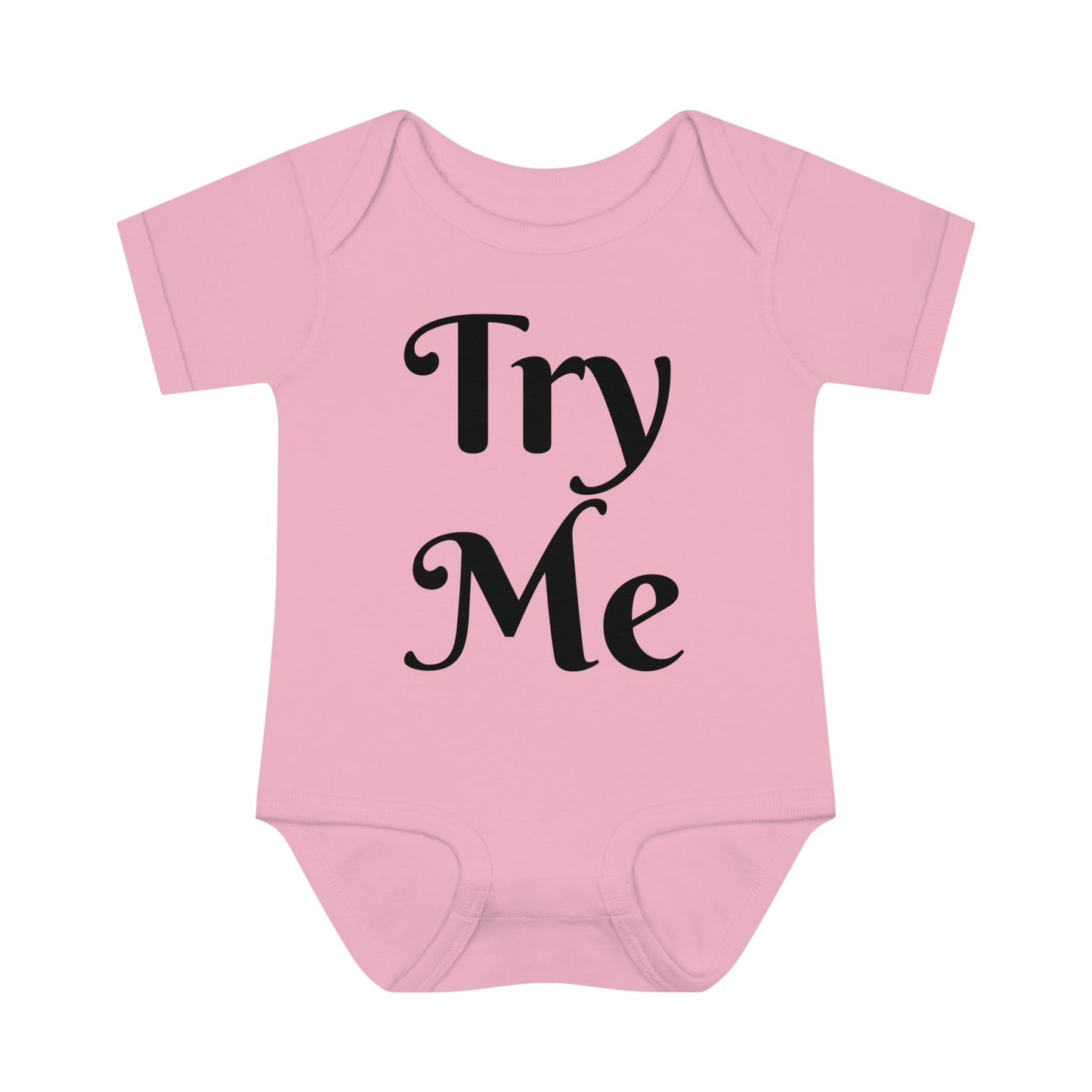 Introducing our ALL ATTITUDE 'Try Me' baby shirt