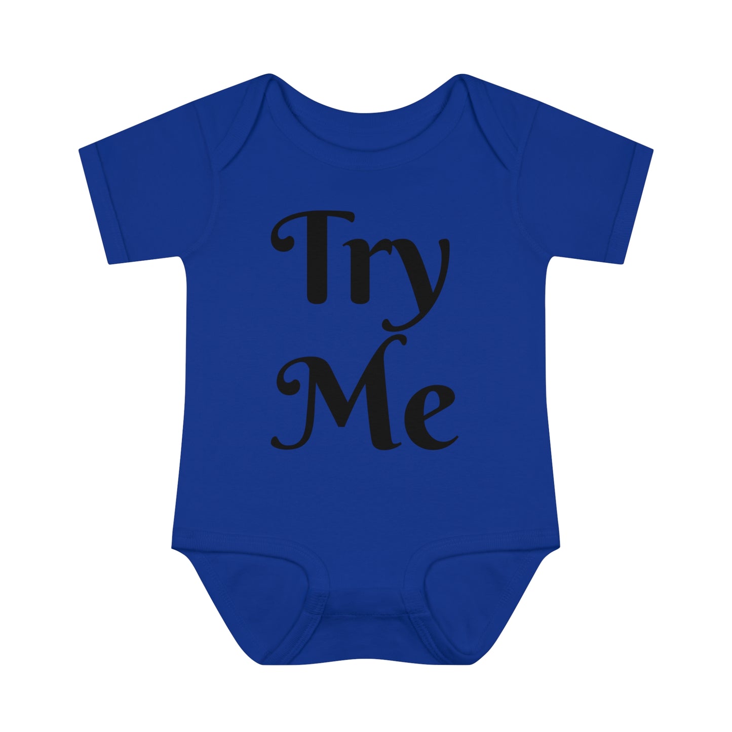 Introducing our ALL ATTITUDE 'Try Me' baby shirt