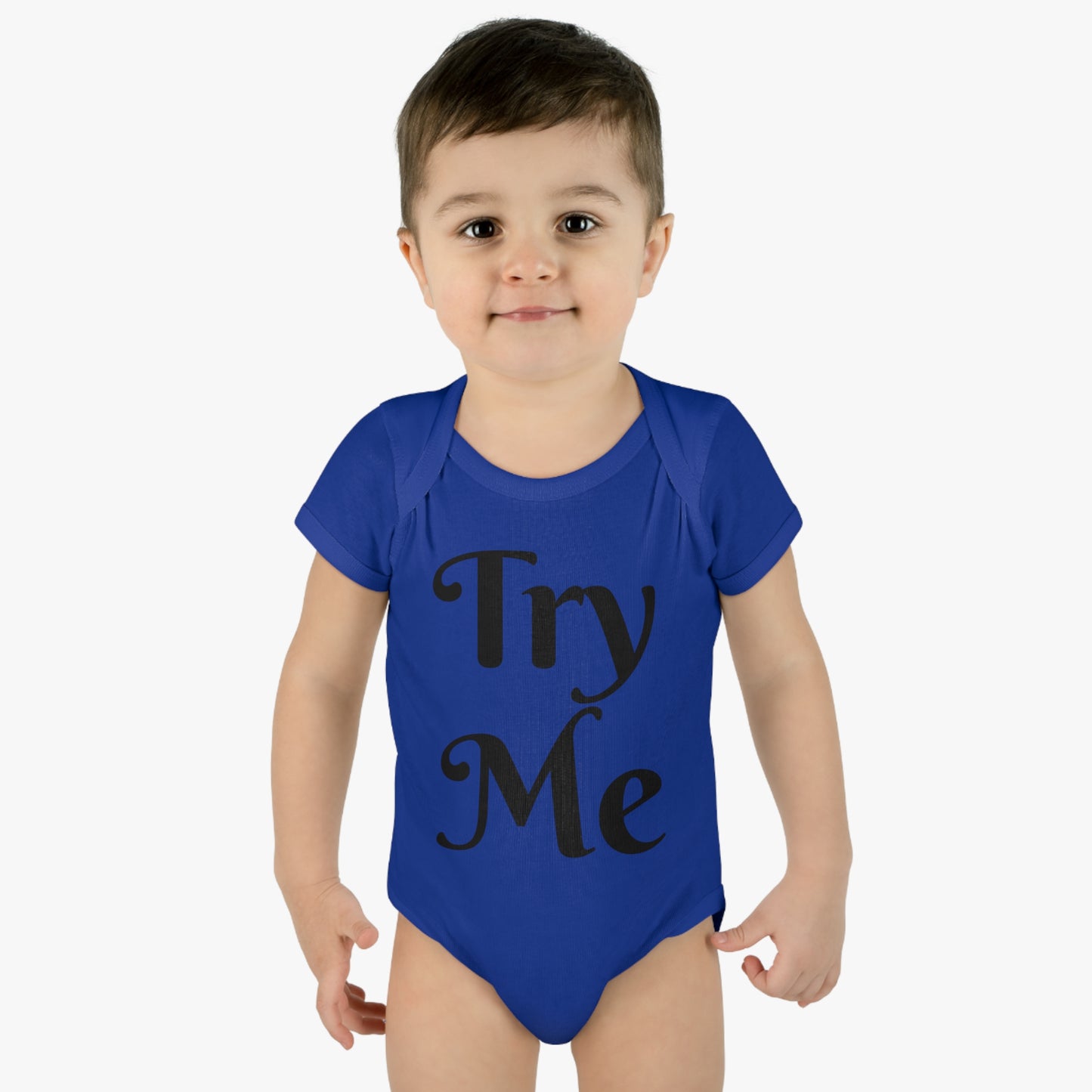 Introducing our ALL ATTITUDE 'Try Me' baby shirt