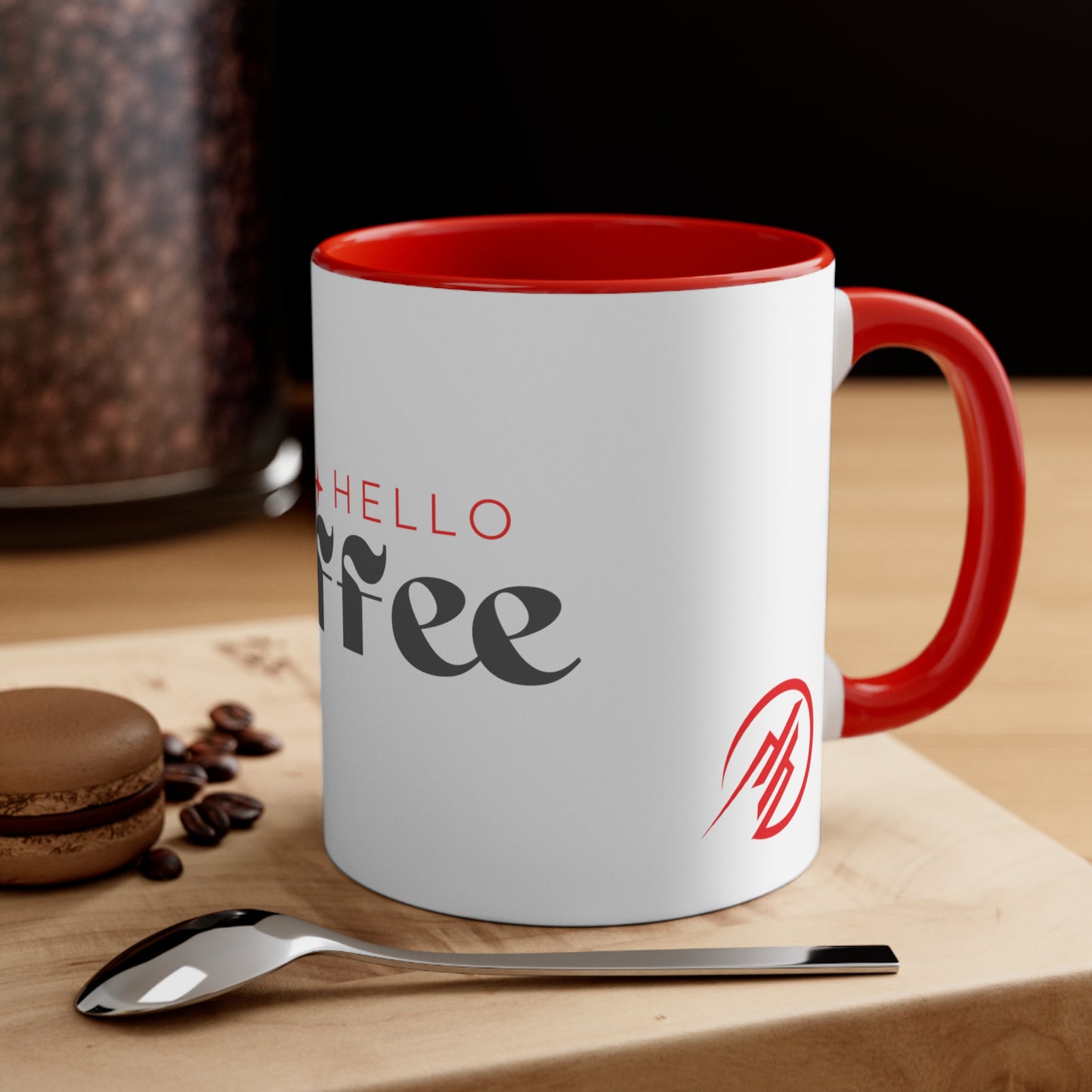 "Introducing the 'Hello Coffee' cup