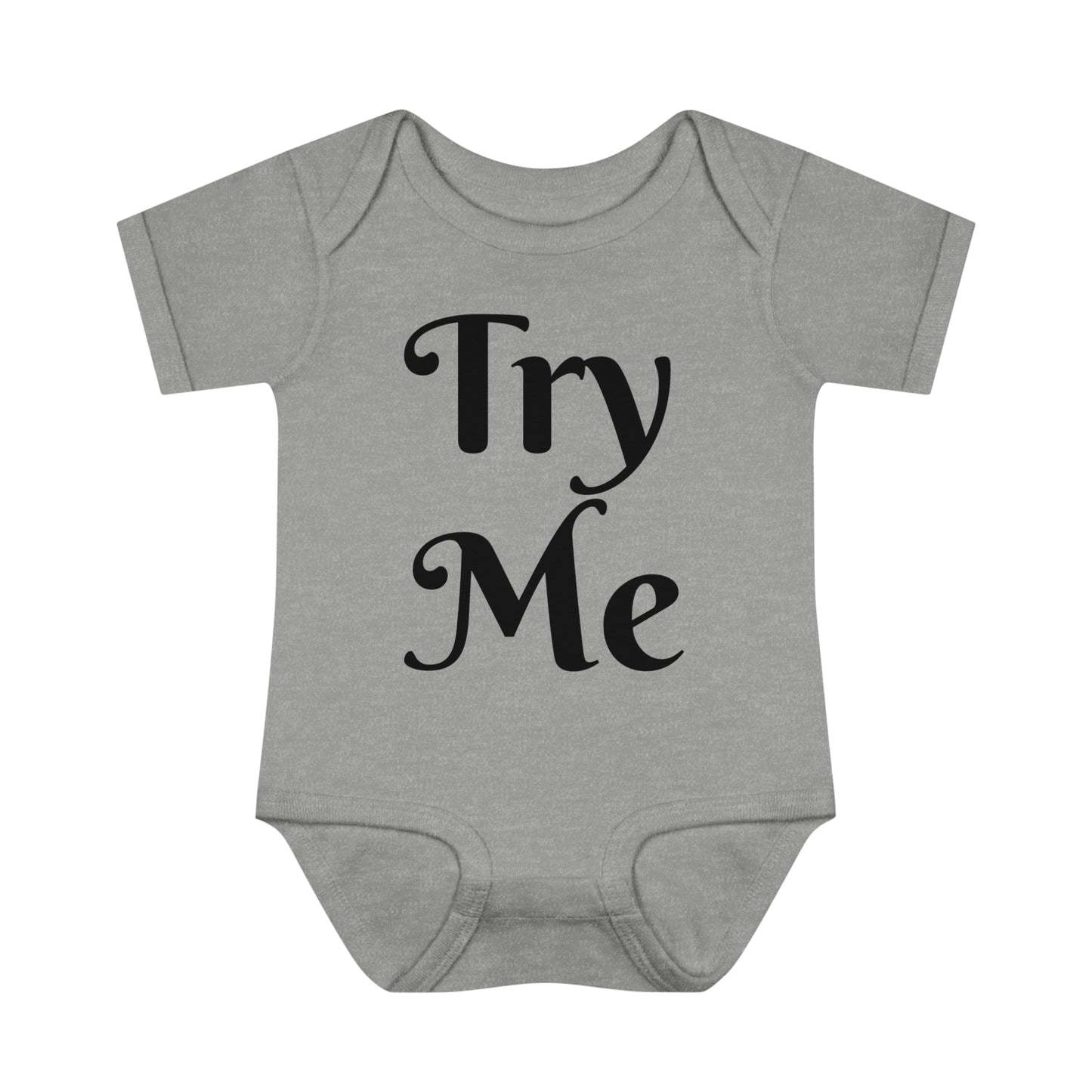 Introducing our ALL ATTITUDE 'Try Me' baby shirt